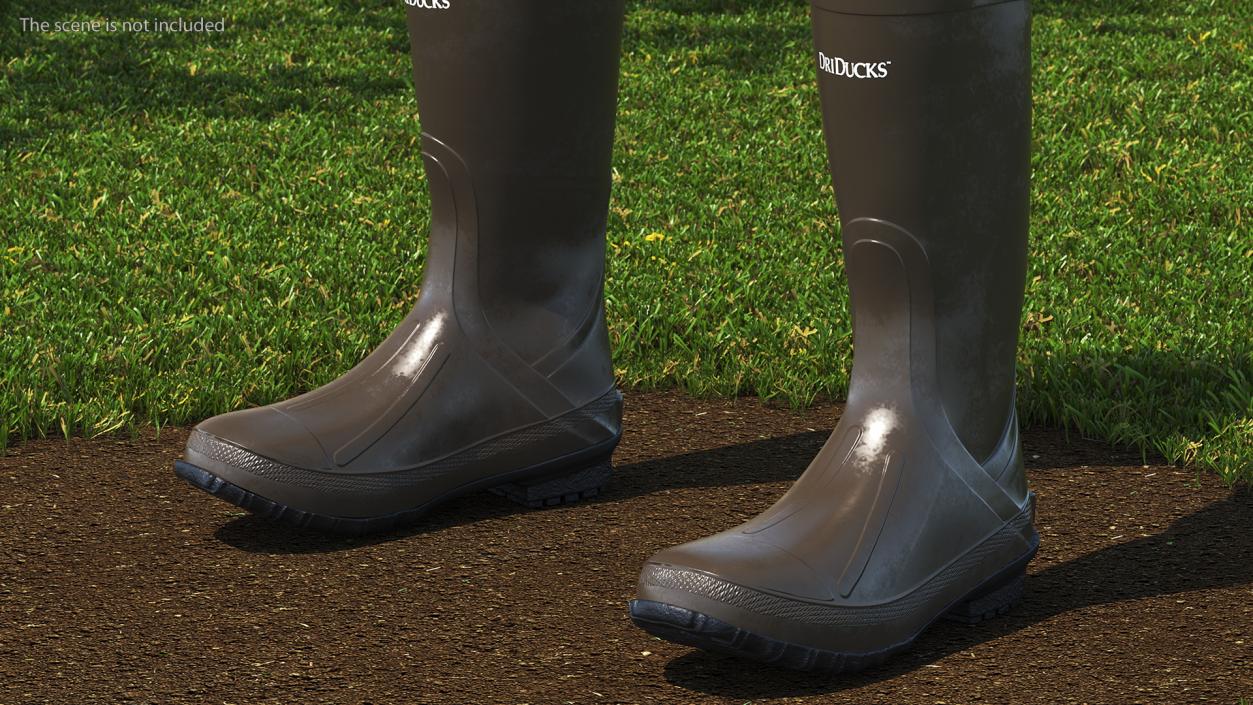 3D model Frogg Toggs Hip Boot