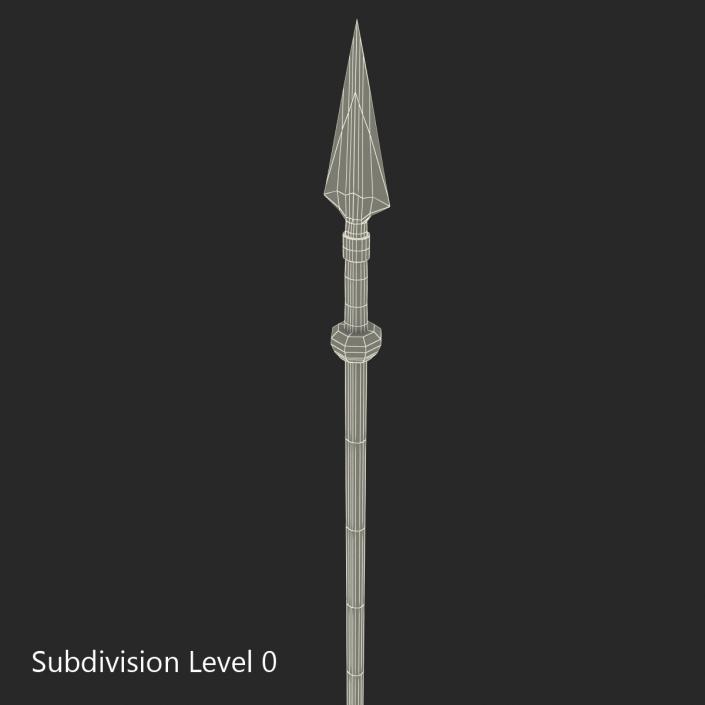 3D Spear Jida Lance