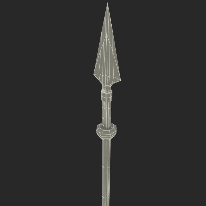 3D Spear Jida Lance