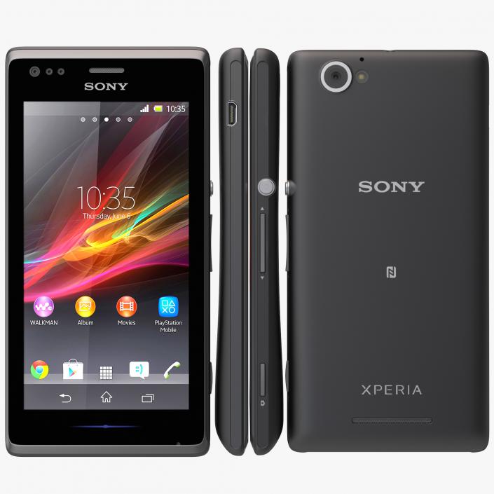 Sony Experia M Dual 3D model