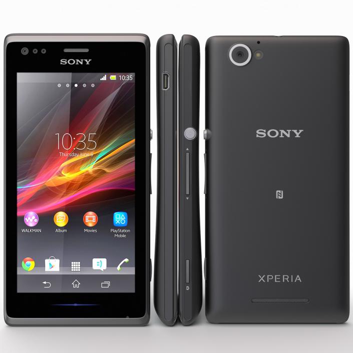 Sony Experia M Dual 3D model