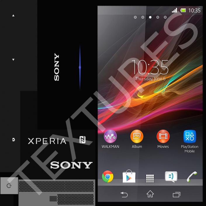 Sony Experia M Dual 3D model