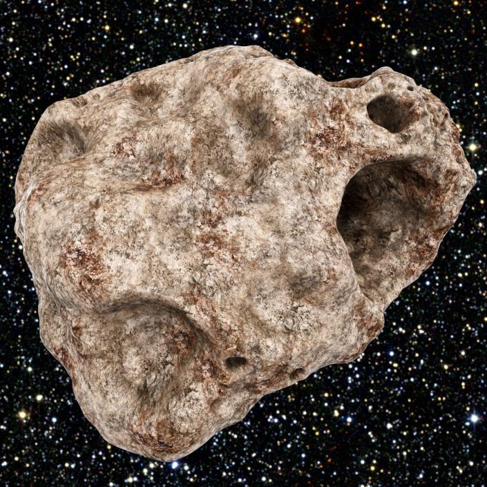 Meteorite 3D model