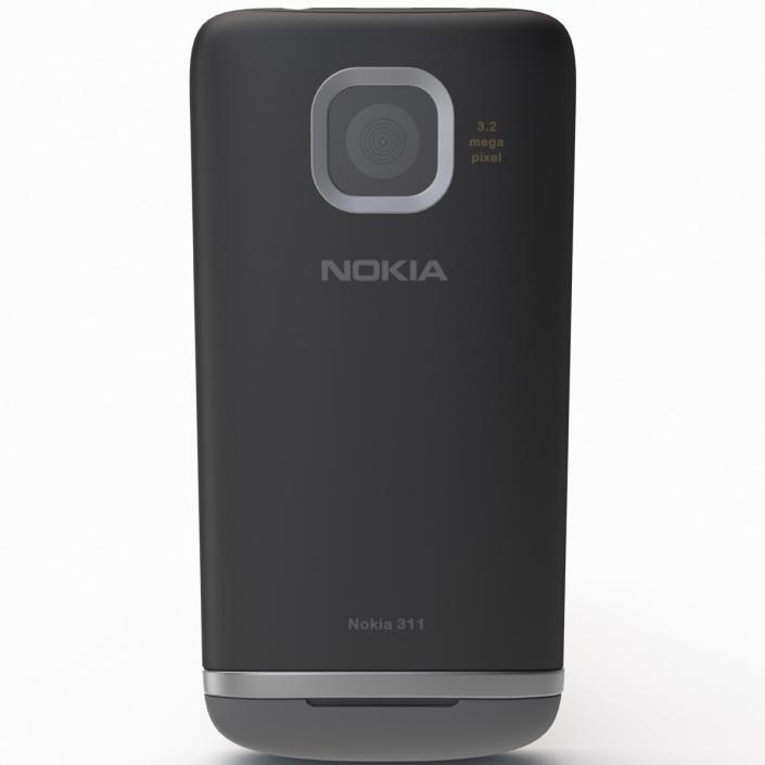 Nokia Asha 311 3D model