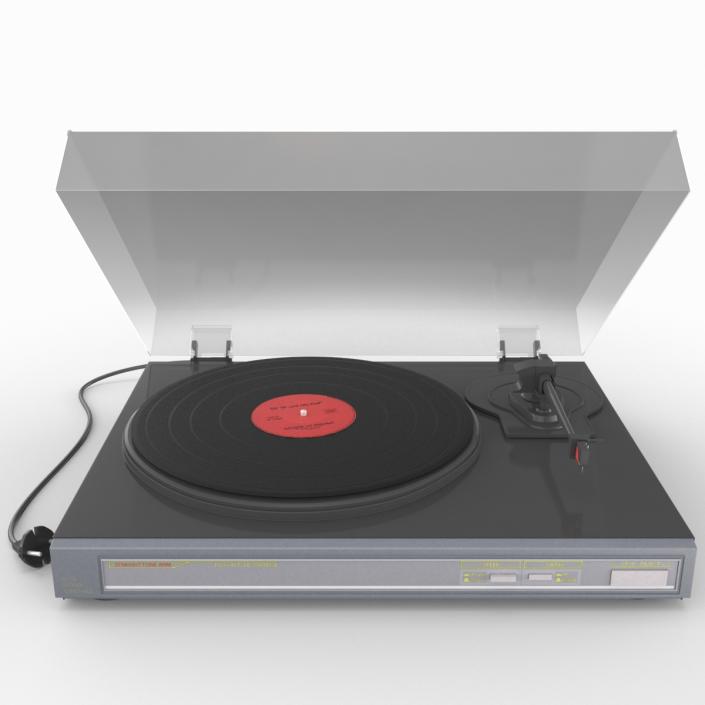 3D model Retro Turntable