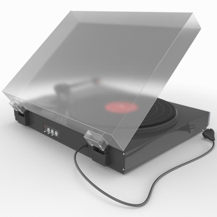 3D model Retro Turntable