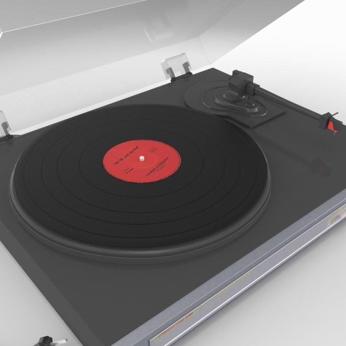 3D model Retro Turntable