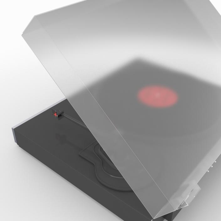 3D model Retro Turntable