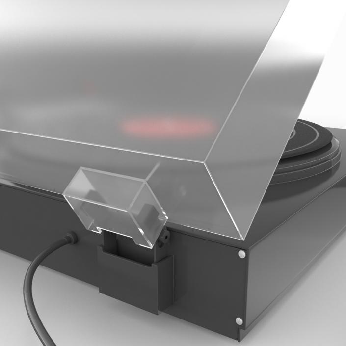 3D model Retro Turntable