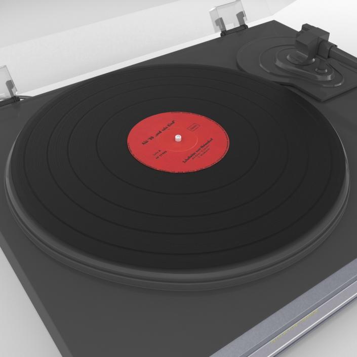 3D model Retro Turntable