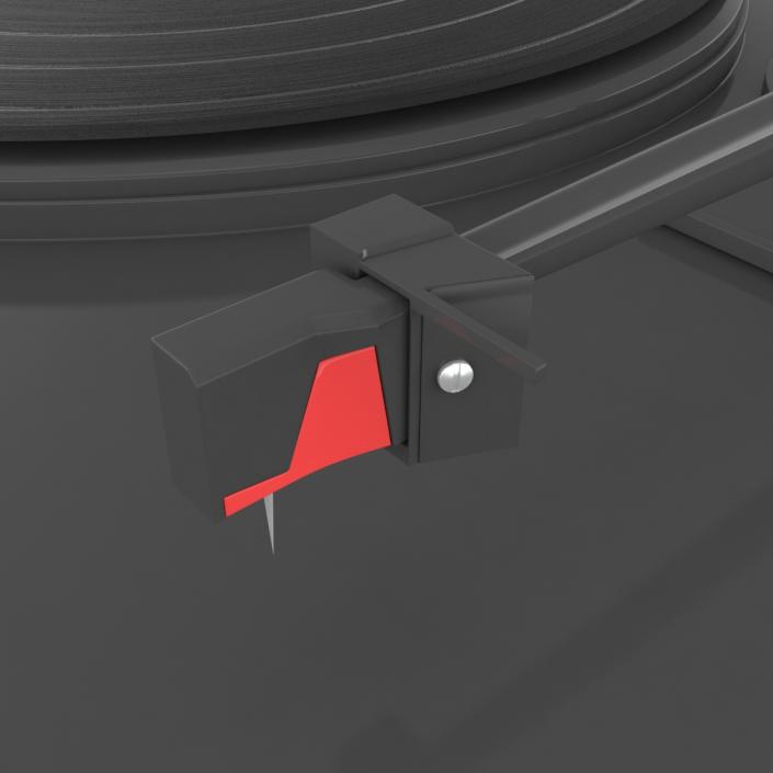 3D model Retro Turntable