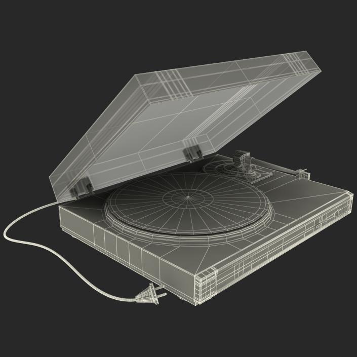 3D model Retro Turntable