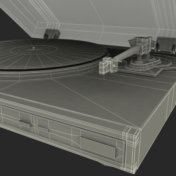 3D model Retro Turntable