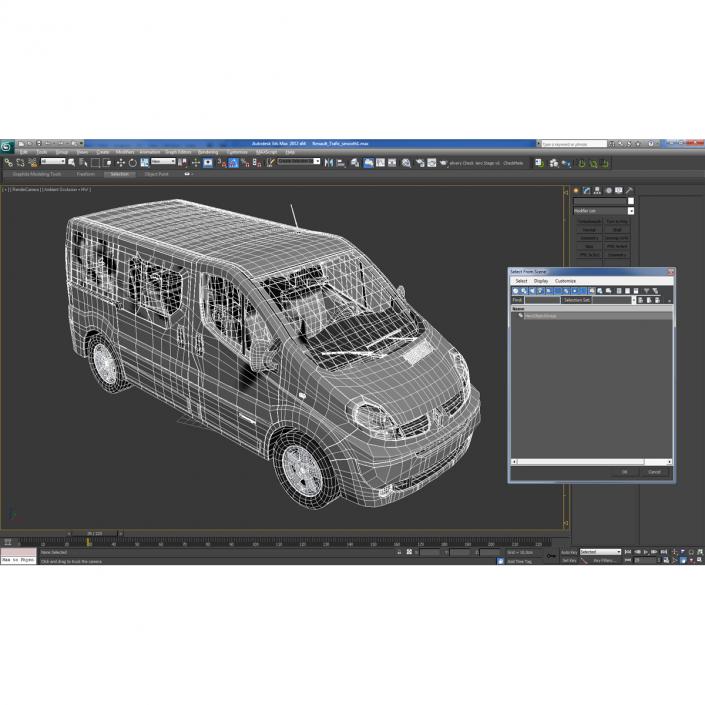 Renault Trafic 2013 3D model