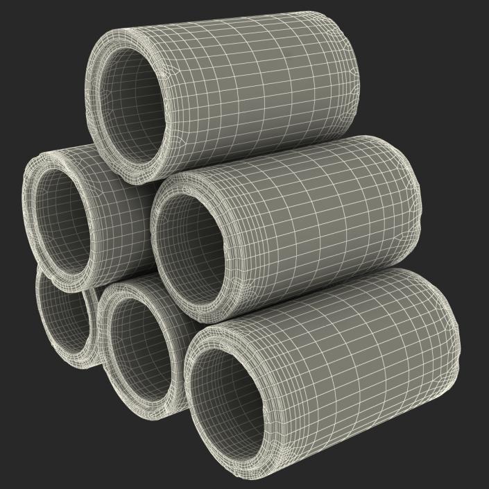 3D Concrete Pipe model