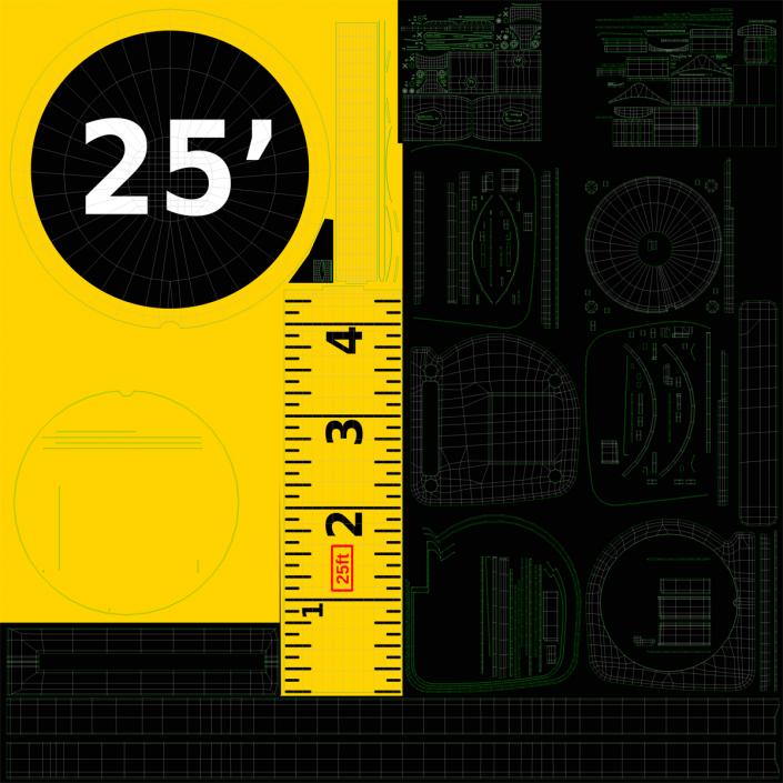 Tape Measure 3D