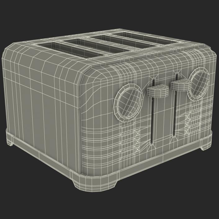 3D model Toaster 4 Slice