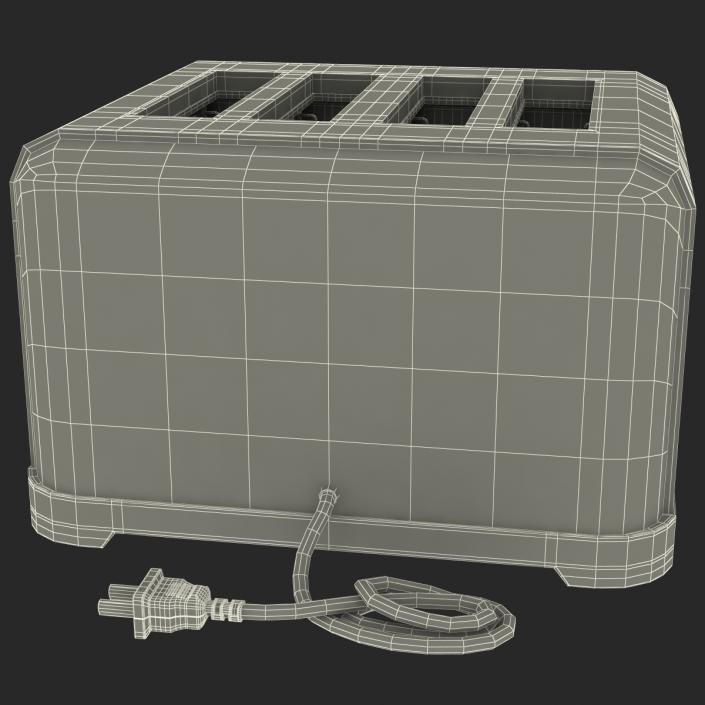 3D model Toaster 4 Slice