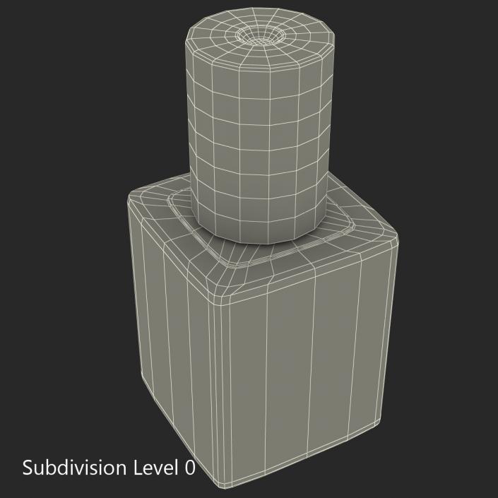 Fingernail Polish Bottle 3D model