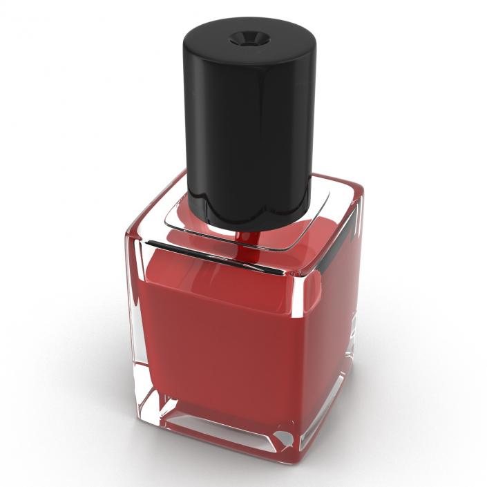 Fingernail Polish Bottle 3D model