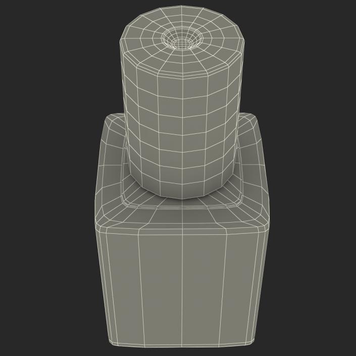 Fingernail Polish Bottle 3D model