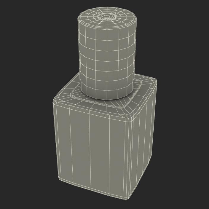 Fingernail Polish Bottle 3D model