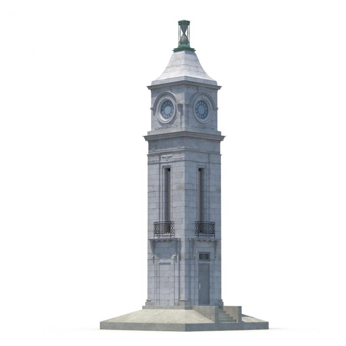 3D Clock Tower