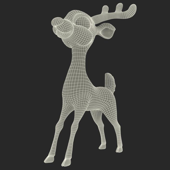 Cartoon Deer 3D