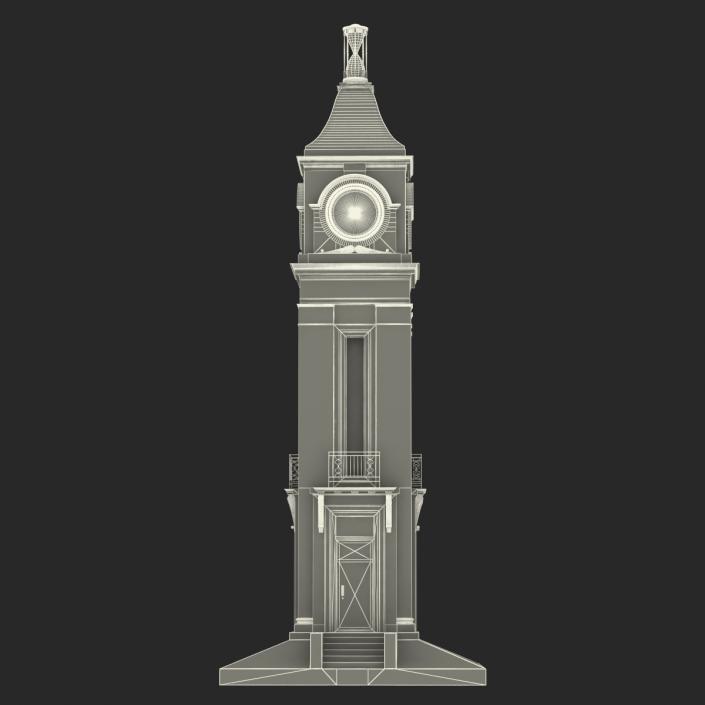 3D Clock Tower