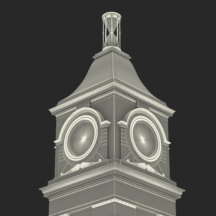 3D Clock Tower