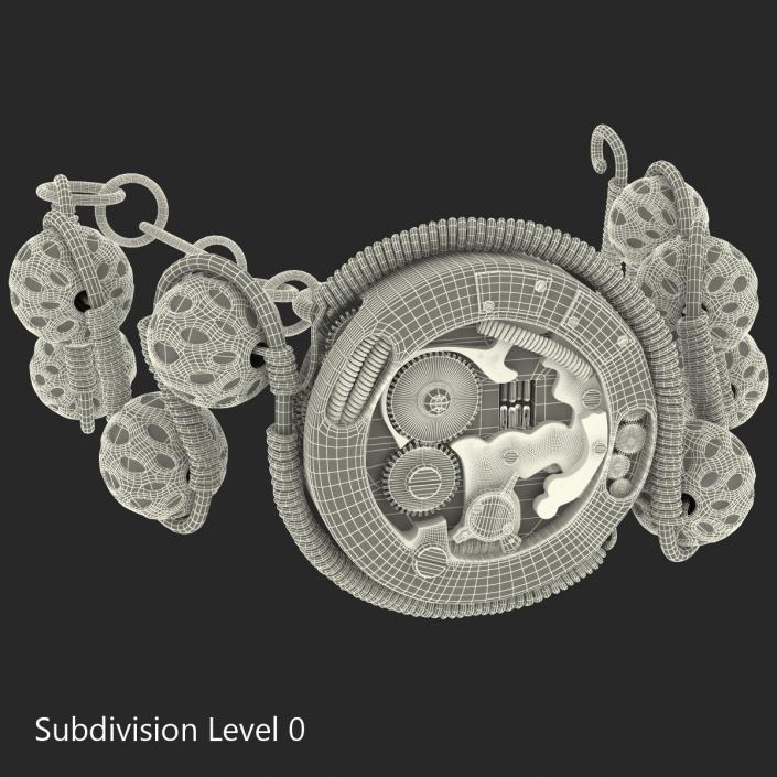 3D Steampunk Jewelry Bracelet