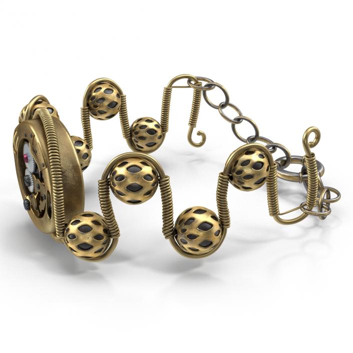 3D Steampunk Jewelry Bracelet