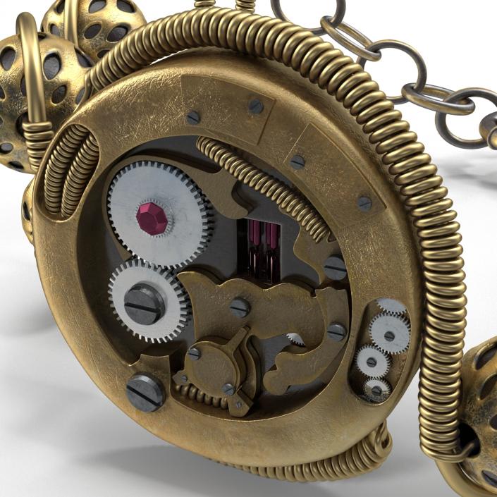 3D Steampunk Jewelry Bracelet