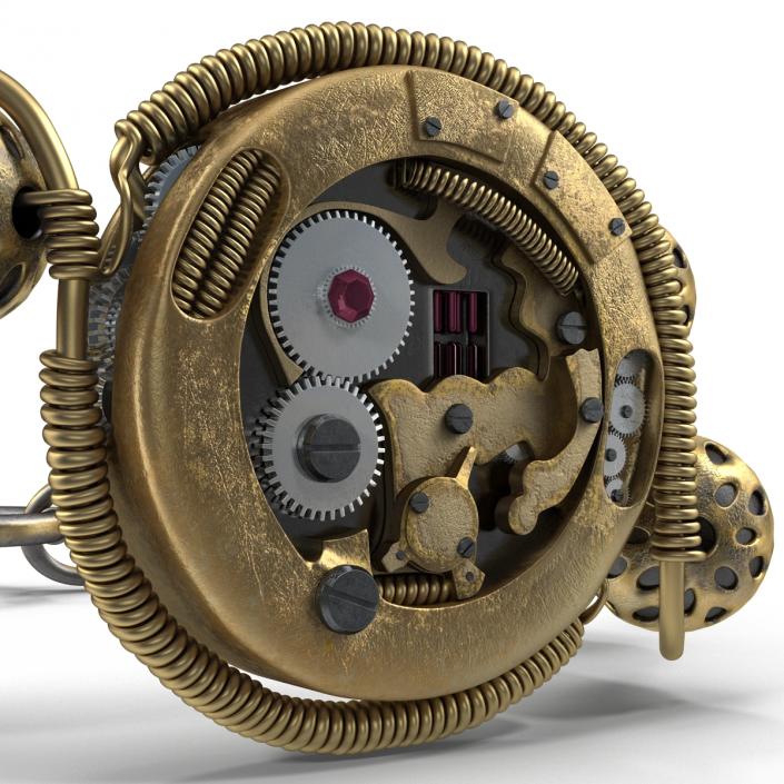 3D Steampunk Jewelry Bracelet