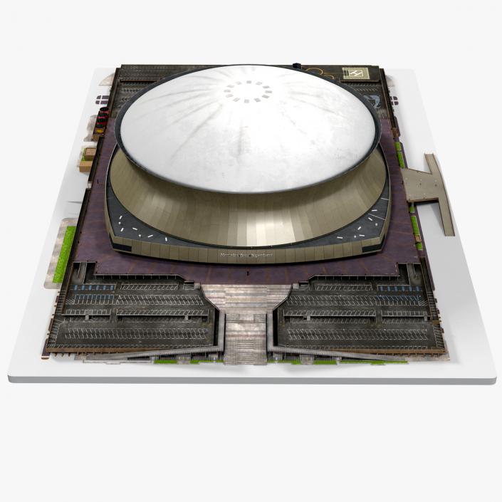 3D Stadium Mercedes Benz Superdome