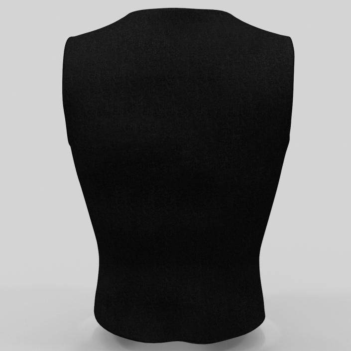 Mens Waistcoat 3D model