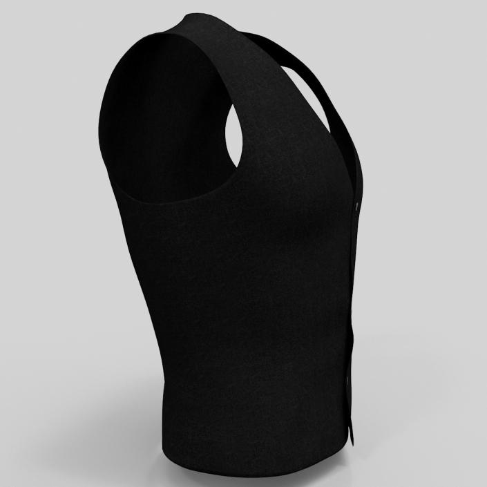 Mens Waistcoat 3D model