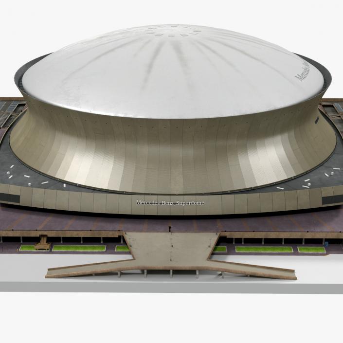 3D Stadium Mercedes Benz Superdome