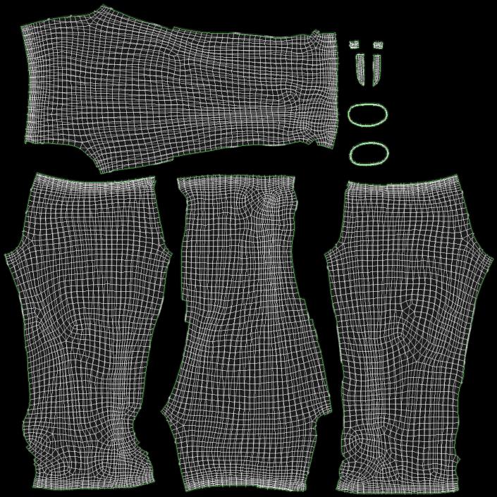 Men's Trousers 3D model