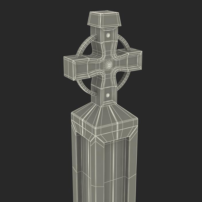 3D model Halloween Gravestone