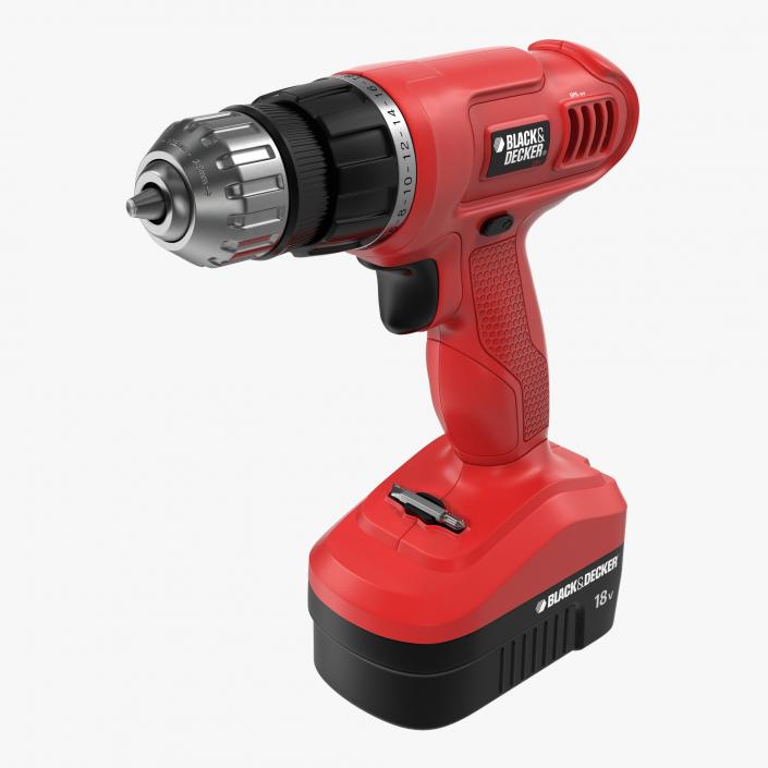 3D Cordless Drill Black and Decker