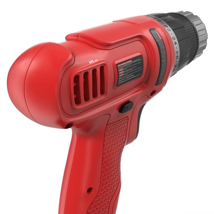 Cordless Drill 3D model