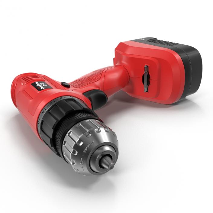 Cordless Drill 3D model