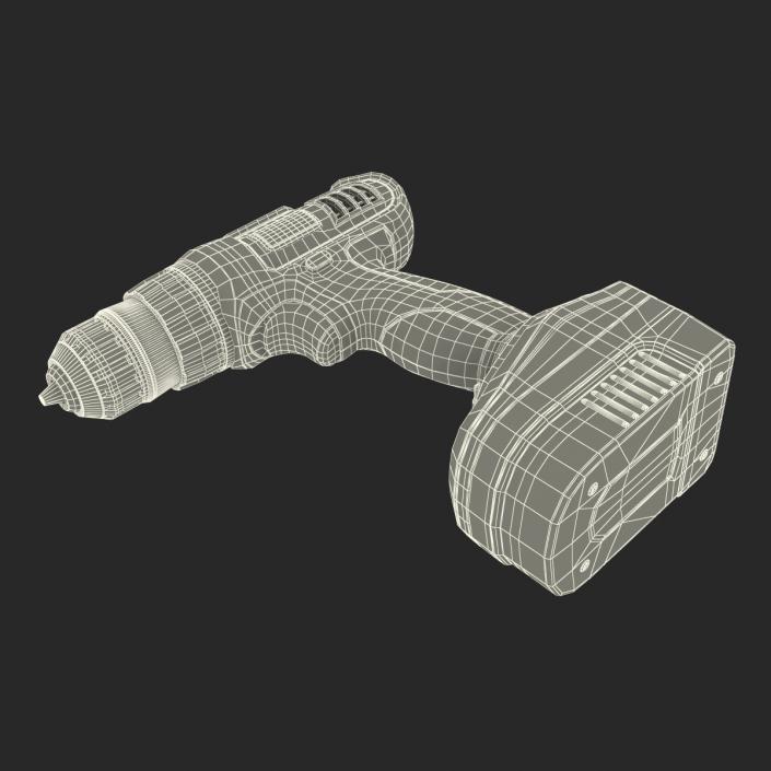 Cordless Drill 3D model