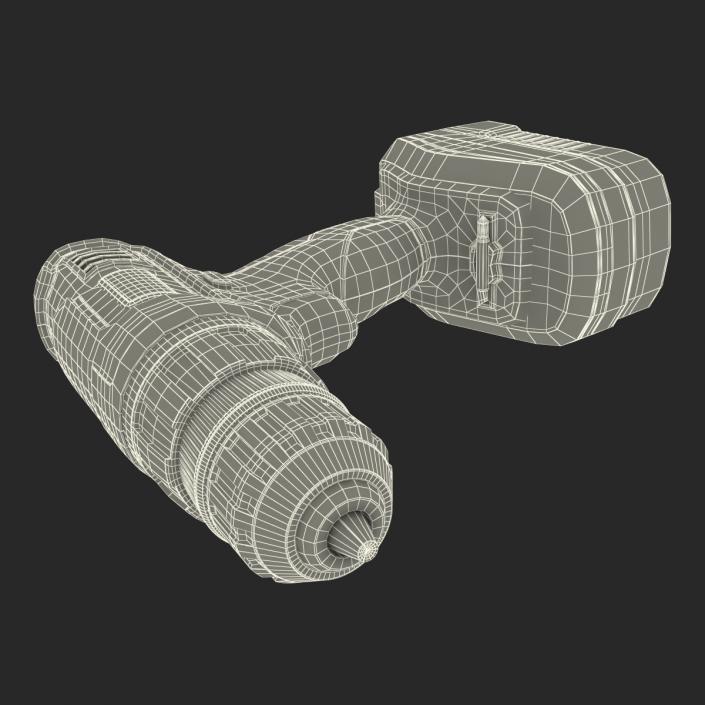 Cordless Drill 3D model