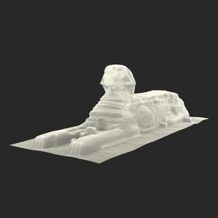 3D model Great Sphinx of Giza