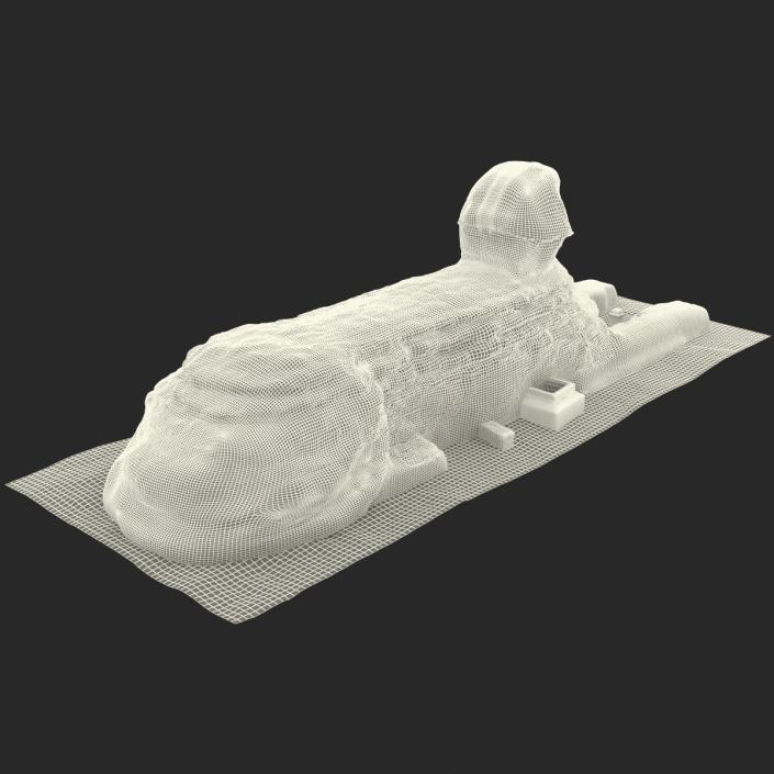 3D model Great Sphinx of Giza