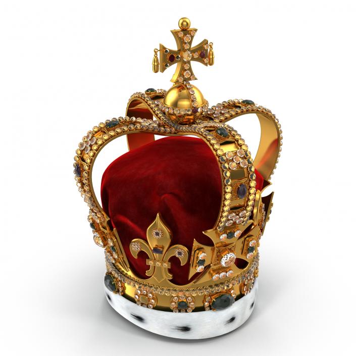 3D St Edwards Crown