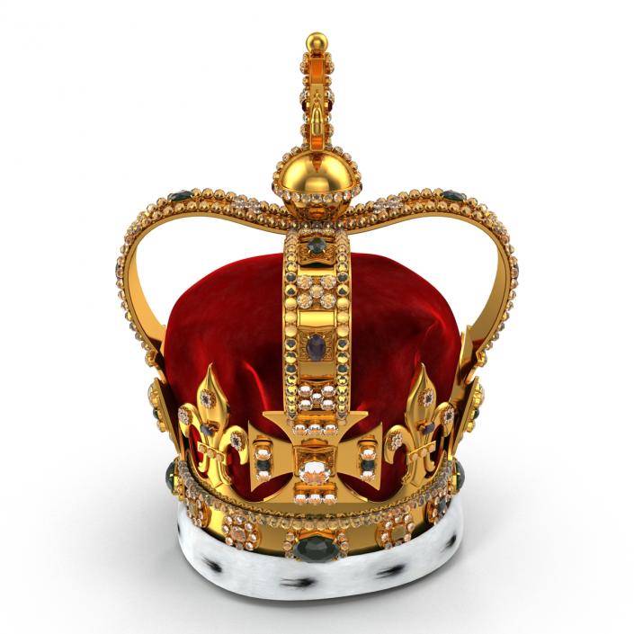 3D St Edwards Crown