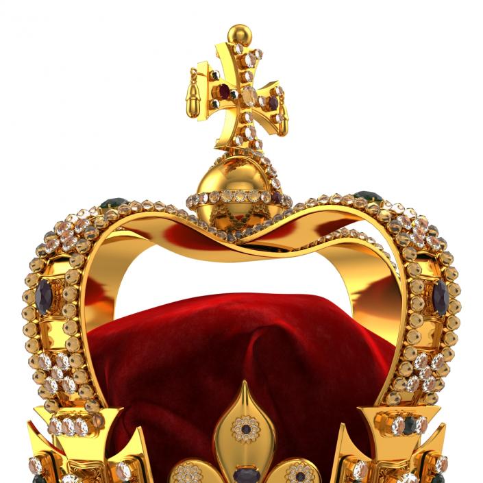 3D St Edwards Crown